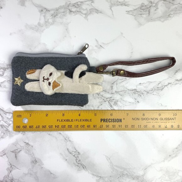 Miranda Cat Card Holder + Coin Purse - Calico Cat - Picture 2 of 6